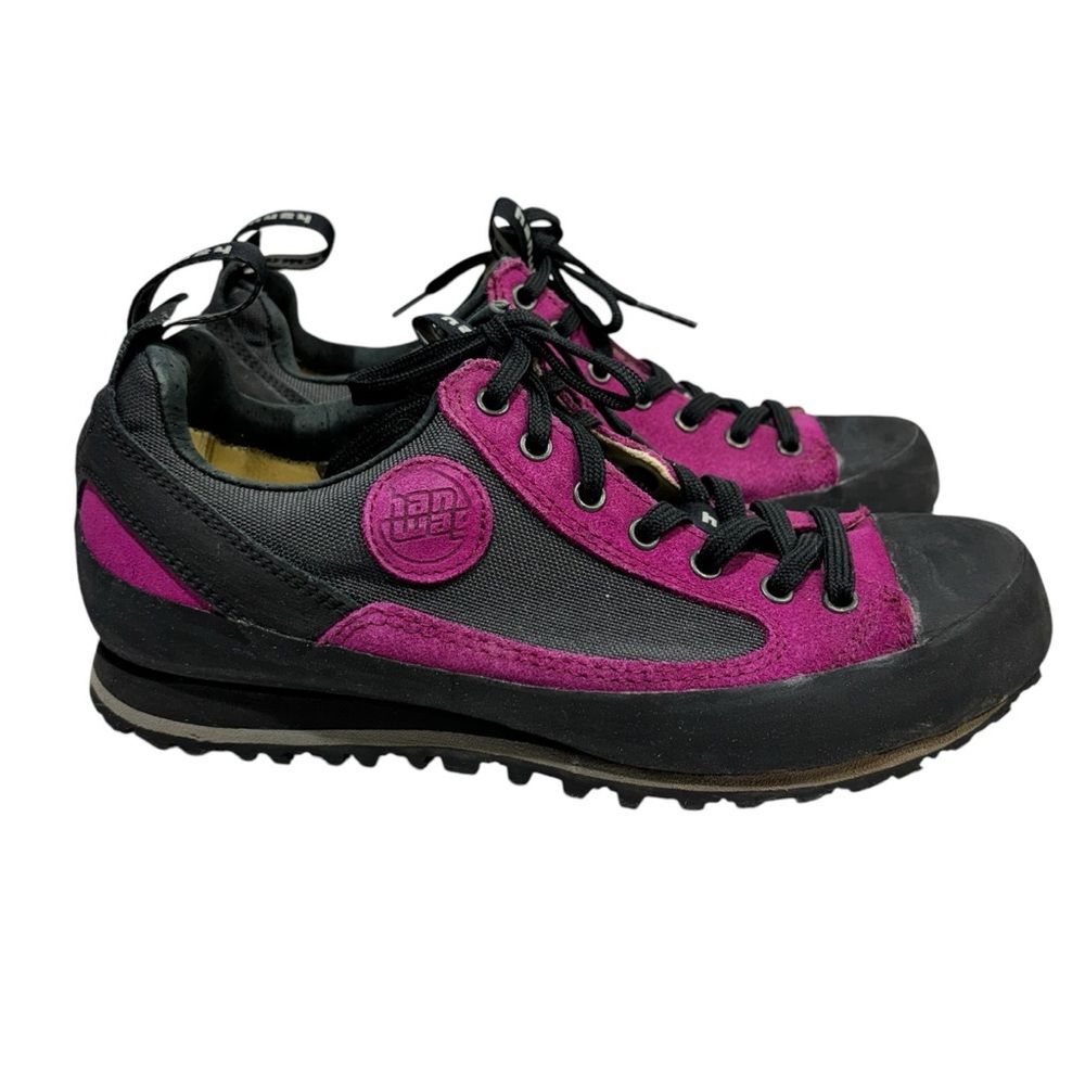Hanwag Women’s Pink/Black Hiking Shoe Sz 6.5